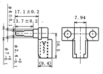 Hot water supplies(integrated in a connector)